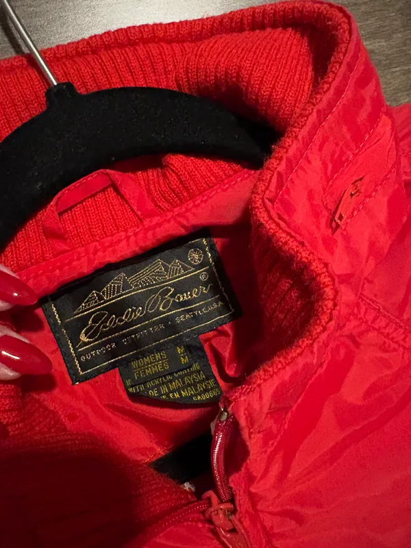 Rain Jacket Red Size M - Image 3