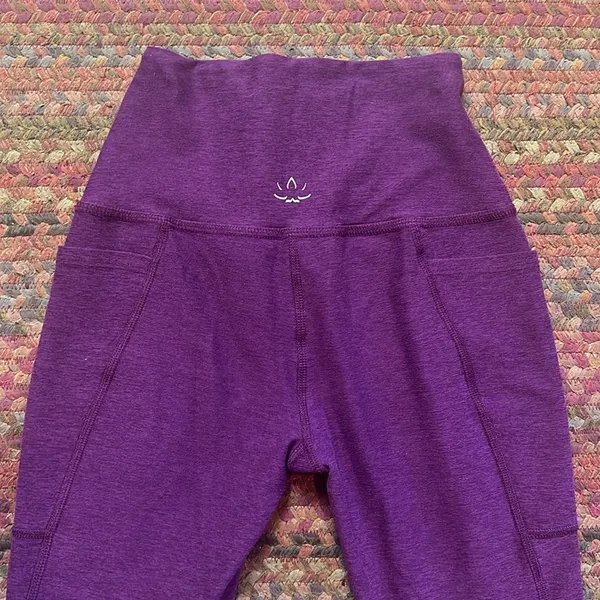 Beyond Yoga Space Dye Purple Side Pocket Leggings - Image 6