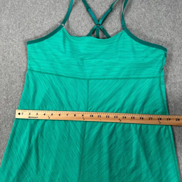 Marmot Lena Athletic Dress Women's XL Green Adjustable Straps Shelf Bra - Image 5