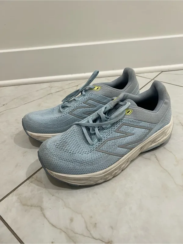 New Balance Light Chrome Blue Fresh Foam X Sneakers Size 11 US - Image 2