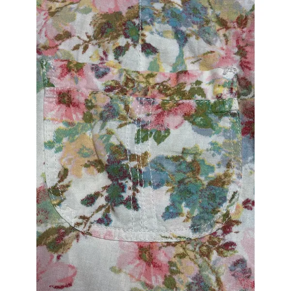 Gloria Vanderbilt Sydney Pastel Floral Shorts size 8 - Image 11