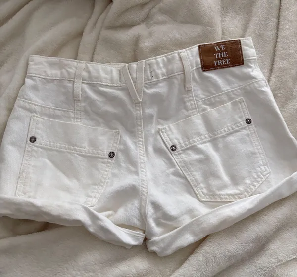 Free people Jean shorts  - Image 2