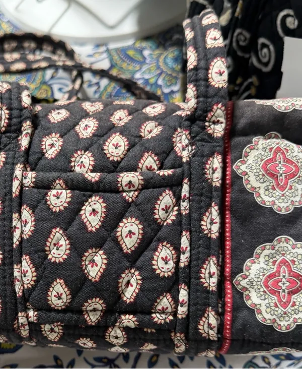 Vera Bradley Bag multicolor Light Fading Handbag Small Hobo - Image 10