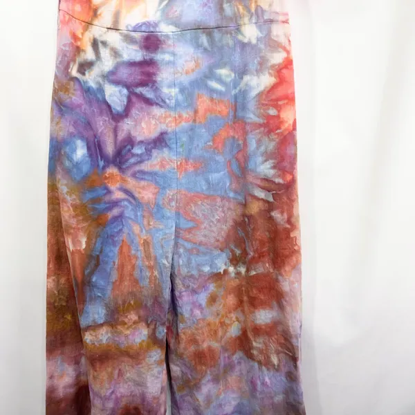 Princess Polly Size 0 Jumpsuit Handmade Tie‎ Dye One Shoulder Wide Leg 988 - Image 8