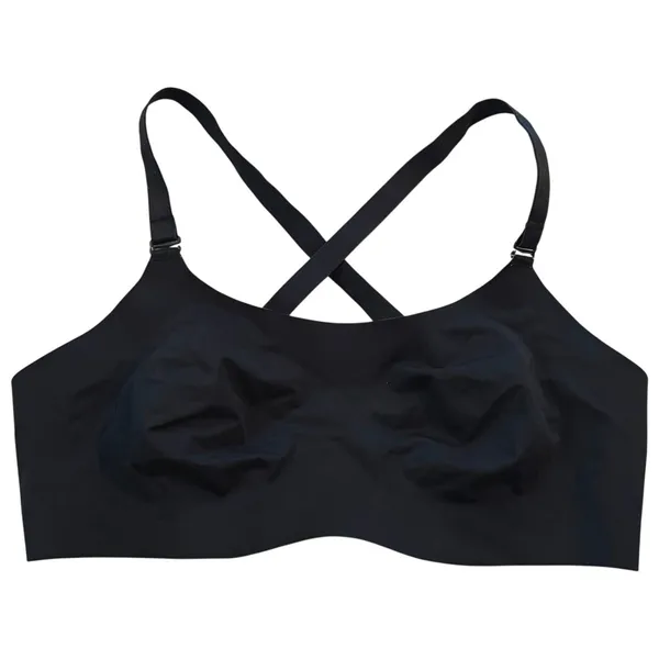 Knix Size 4 Evolution Wireless Bra Black Wirefree Convertible - Image 3
