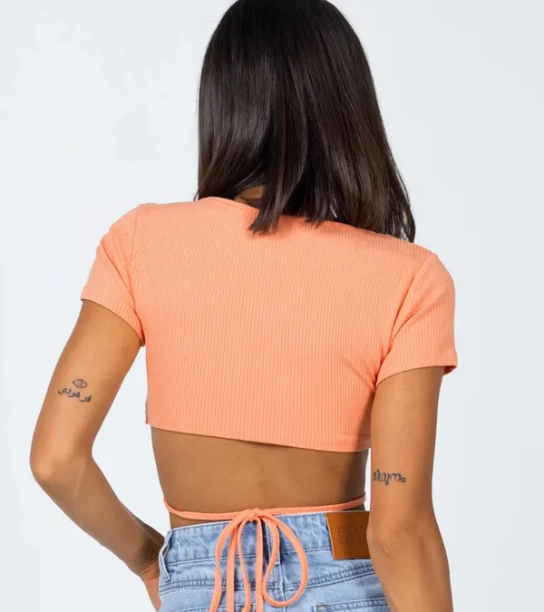 Princess Polly Orange Top - Image 3
