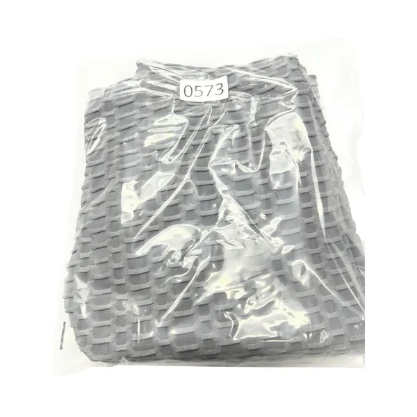 Grey TikTok Style Scrunch Butt Bootcut Leggings Textured Honeycomb Yoga Pants M - Image 4