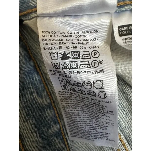 Levi Strauss & Co. Light Blue Jeans size 31 - Image 6