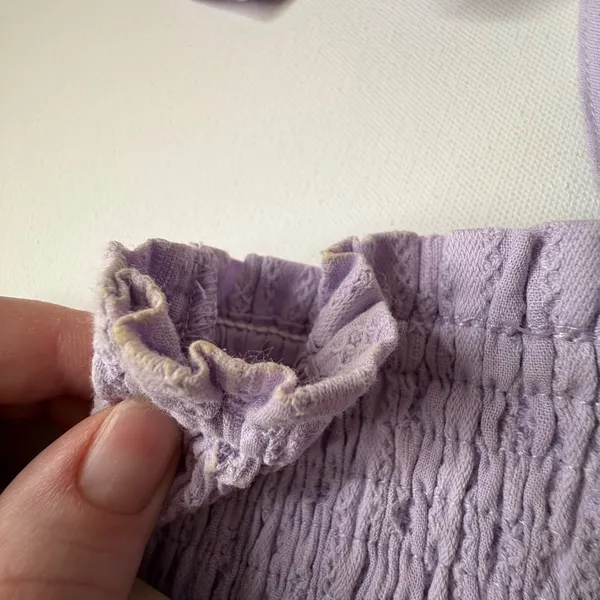 NWT Lost + Wander Angel in Disguise Maxi‎ Dress Medium Lavender Smocked Cottage - Image 5