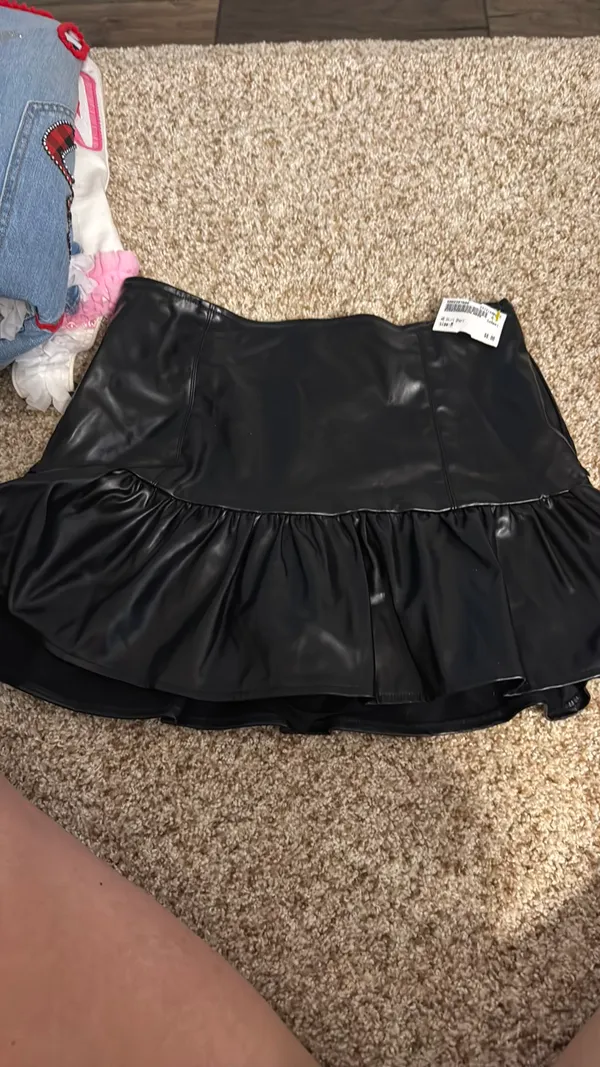 idem Ditto Leather skirt - Image 2