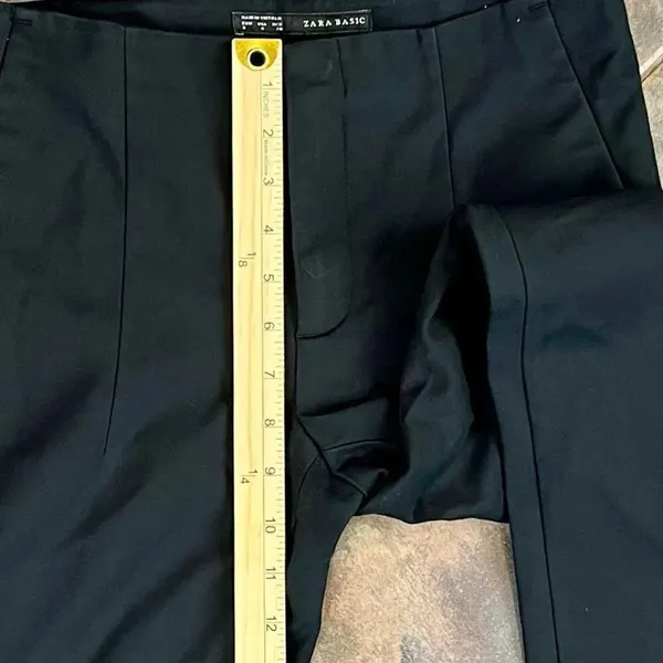 Zara Basics Boot Cut Dress Pants Small - Image 5