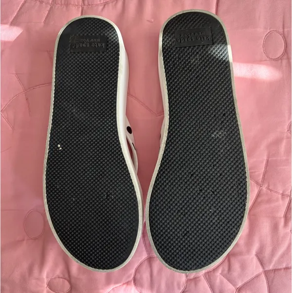 Kate Spade Sandals Polka Black Dot 5 - Image 5