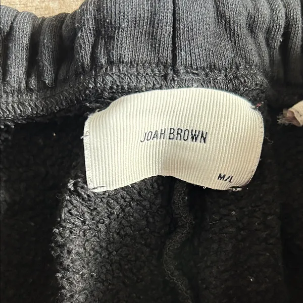 Joah Brown Black Joggers - Image 2