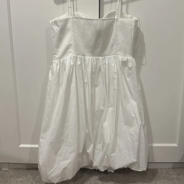 Mango Corset Bubble Hem Mini Dress Size 10 - Image 5