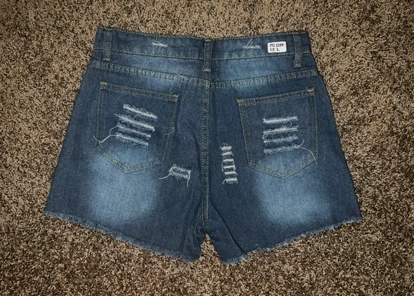 American flag denim shorts Blue Size L - Image 3