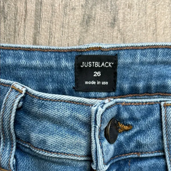 Just Black Light Blue Skinny Jeans - Image 2