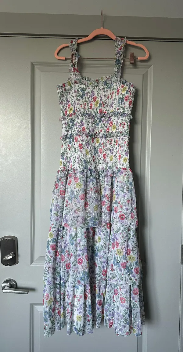 Saylor maxi floral Dress - Image 4
