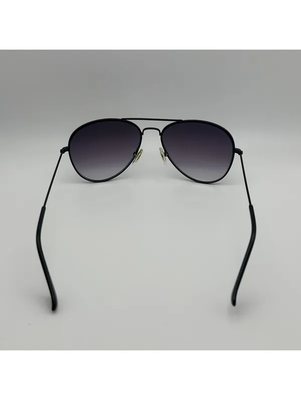 Diff Cruz Aviator Sunglasses Black Frame Purple Gradient Lenses - Image 8