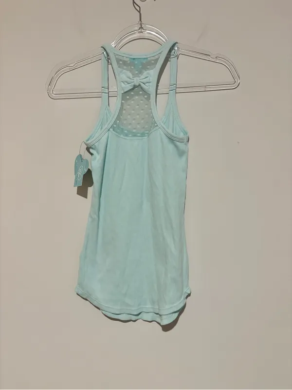 Betsey Johnson Blue by Betsey Johnson Mrs. tank top Tiffany blue size XS - Image 2