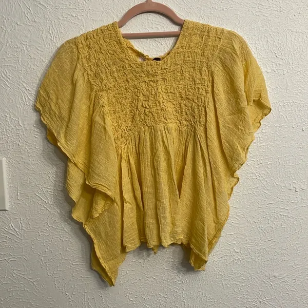 Free People FP One Women's Hyacinyth Top in Yellow - Image 3