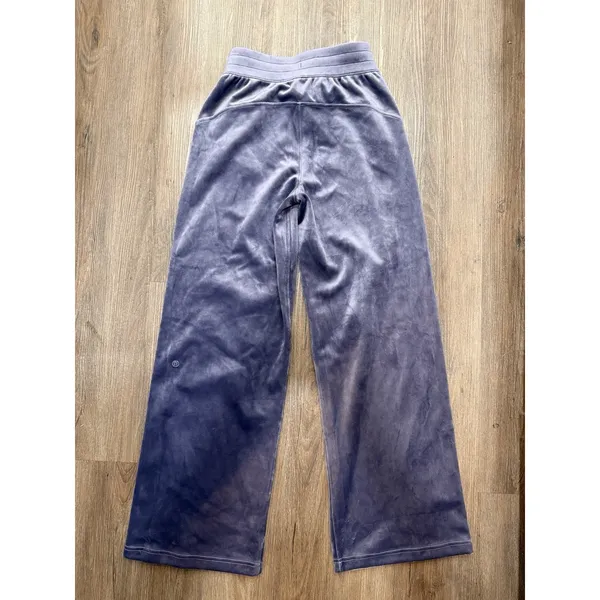 Lululemon‎ Scuba Mid-Rise Wide-Leg Pant Velvet in Nightfall Size XS - Image 3