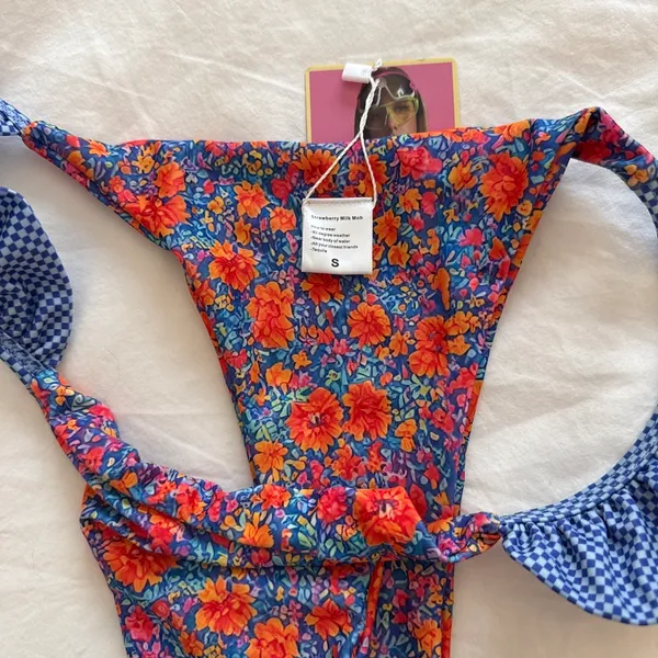 Strawberry Triangl Milk Mob Bikini - Image 6