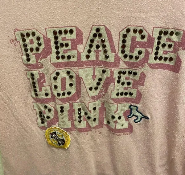 Victoria’s Secret Pink rhinestone t-shirt - Image 3