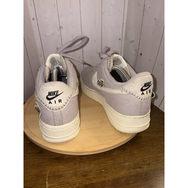 Nike Air Force 1 '07 SE NN Air Sprung Amethyst‎ Ash Pale Ivory Butterfly 8.5 - Image 5