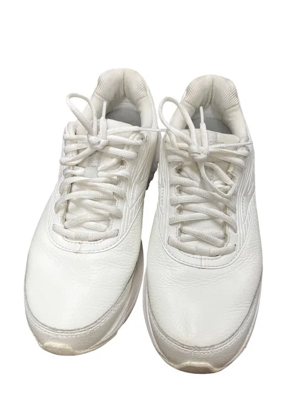 Brooks Addiction womens white leather casual walking sneakers sz 11B SKU 10-706 - Image 15