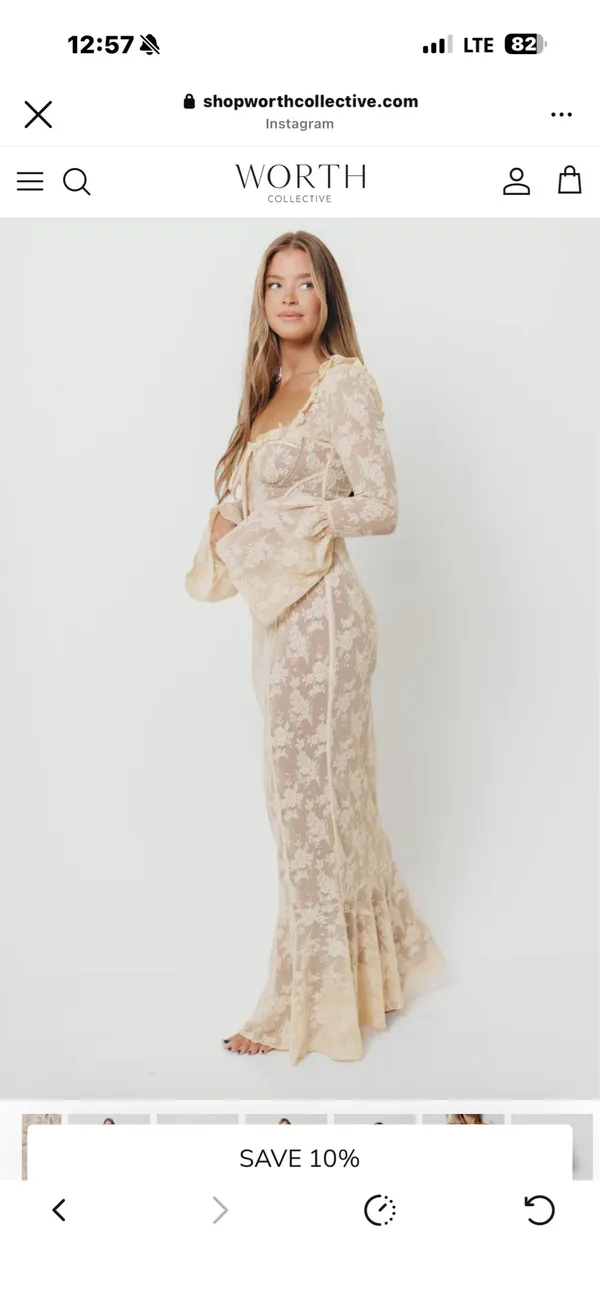 Worth Collective Heirloom Maxi Lace Dress - Image 5