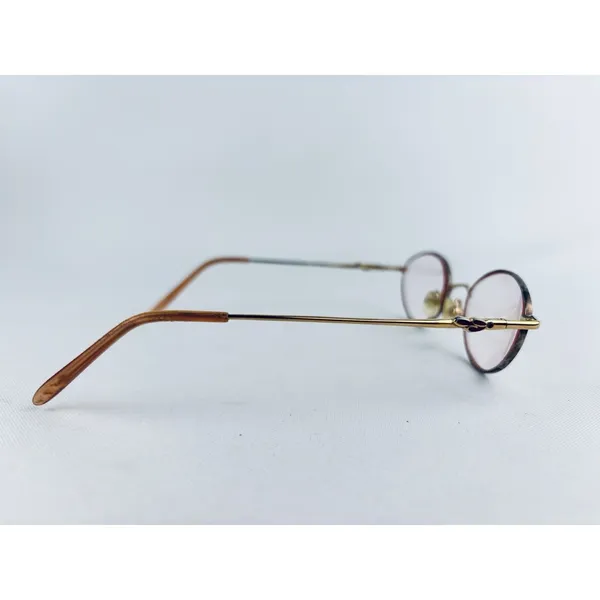 Saks 5th Avenue Womens Oval Eyeglass Frames S5A 140T 7FX 130 49 18 - Image 4
