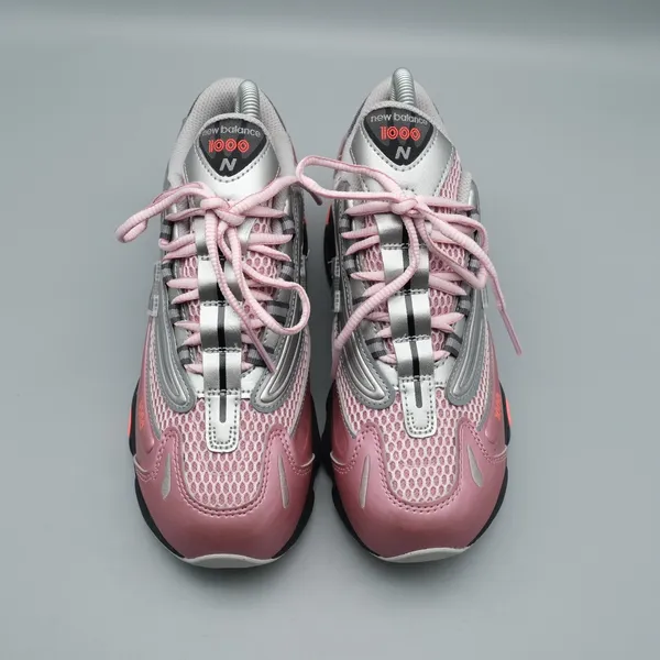 New Balance 1000 Women Pink Metallic Sneaker Y2K Runner Youth 5.5 Wms 7 GC1000U - Image 5