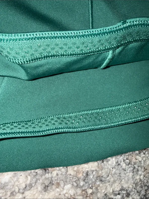 Athleta Deep Green Active Skirt with Striped Waistband - Image 10