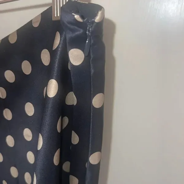 ✨Inc International Concepts Polka Dot Mini Silk Sz 10 Skirt✨ - Image 5