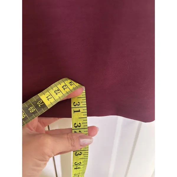Sincerely Jules Button Front Burgundy Sleeveless Dress S - Image 5