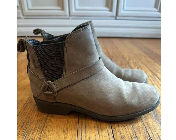 Teva Women’s De La Vina Dos Chelsea Boot Size 6.5 Taupe GUC - Image 5