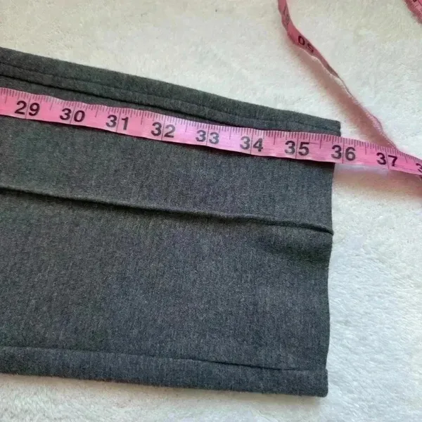 Everlane The Dream Pant XS Heather Grey Charcoal Tapered Tailored Stretch - Image 16