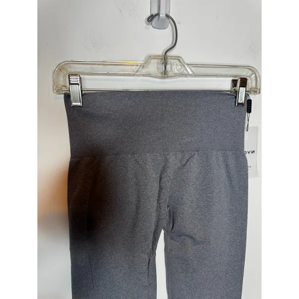NVGTN Grey Seamless High Waist Contour Leggings Size S Gym Workout Yoga Pants - Image 6