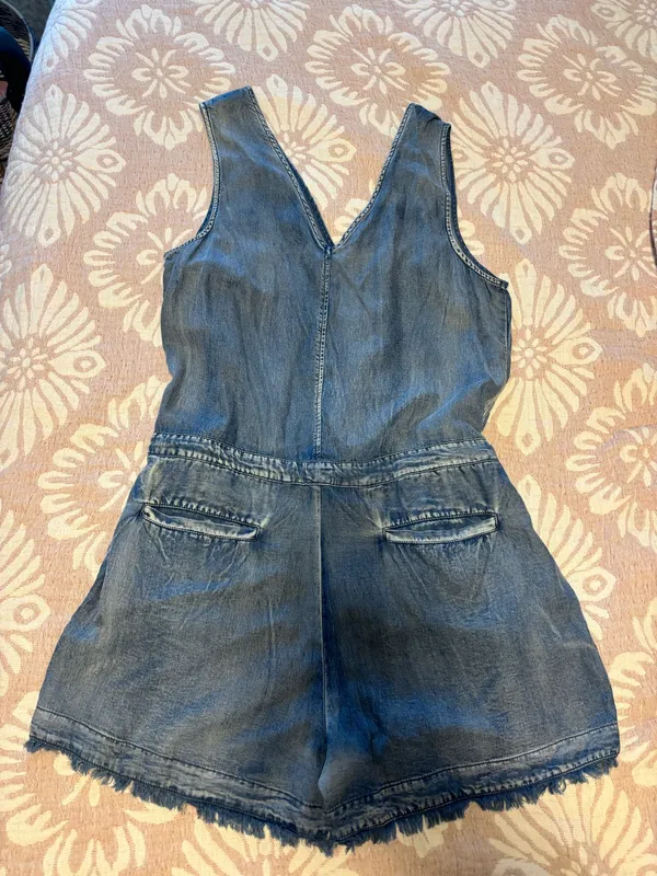 Denim Romper - Image 2