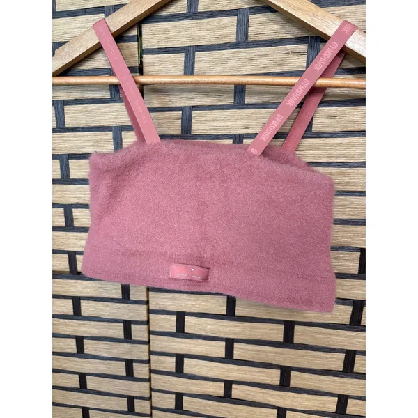 Gymshark Whitney Simmons Pink Eyelash Bandeau Bra Size‎ XS - Image 4