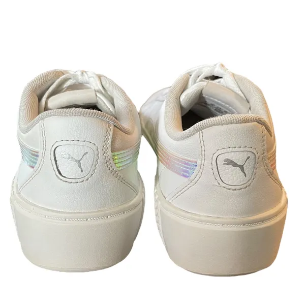 Puma Jada Holographic White Sneakers Size 8.5 - Image 6