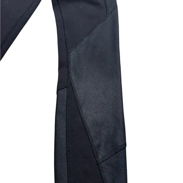 🖤 Alo Yoga‎ Black Moto Zip Ankle Leggings Women’s Small High Rise Yoga Pants 🖤 - Image 4