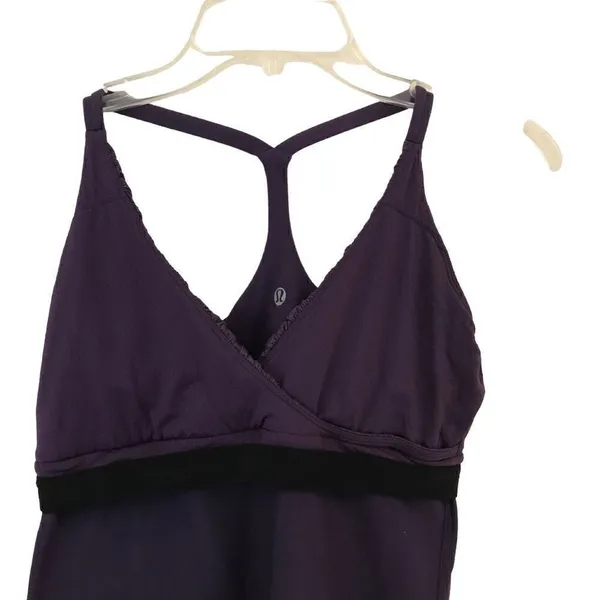 Lululemon Pure Balance racer back purple tank top 10‎ - Image 6