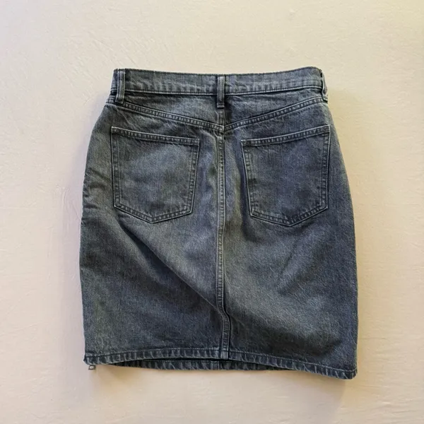 Gap Side Zip Denim Mini Skirt - Image 8