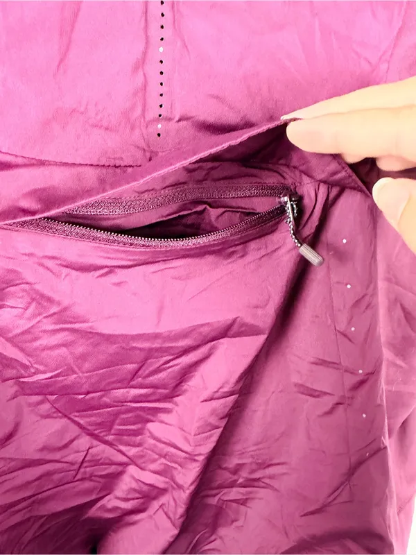 Lululemon Run For Cold Vest in plum size 12 - Image 9