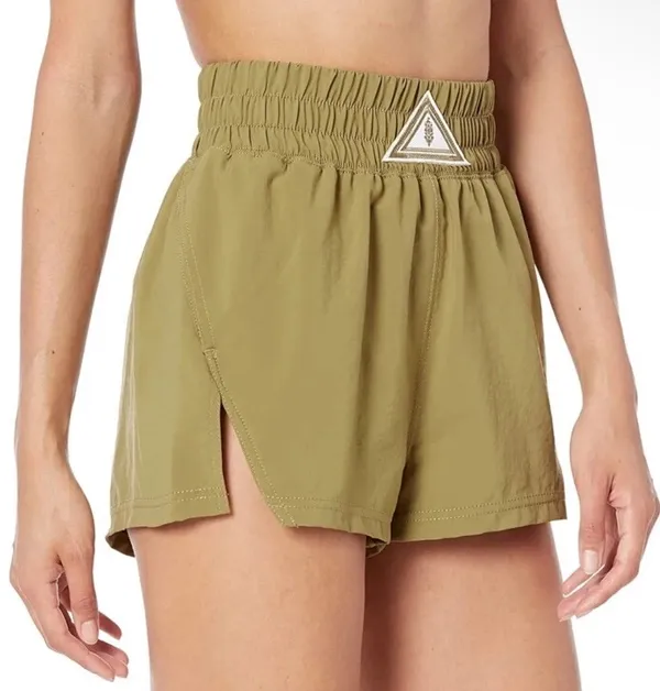 NWT Free People Movement Next Round Shorts Muted Sage - Image 2