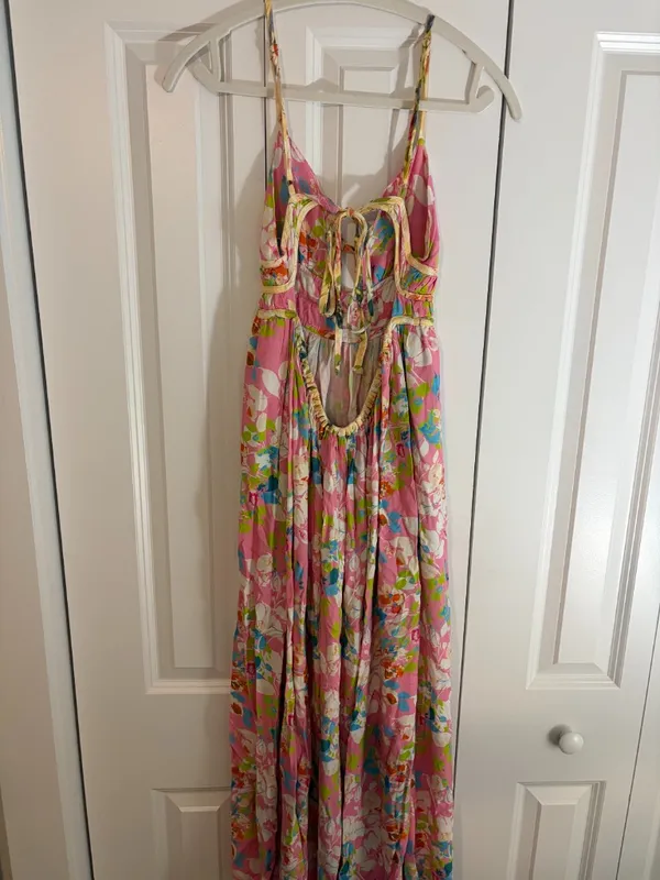 fab'rik floral maxi dres - Image 2