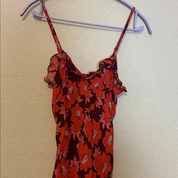 Rollas Shelley‎ Datura Slip Dress in Raspberry Size XS - Image 6