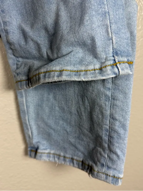 Anthropologie Pilcro Light Blue Embroidered ankle Jeans - SZ:30 - Image 7