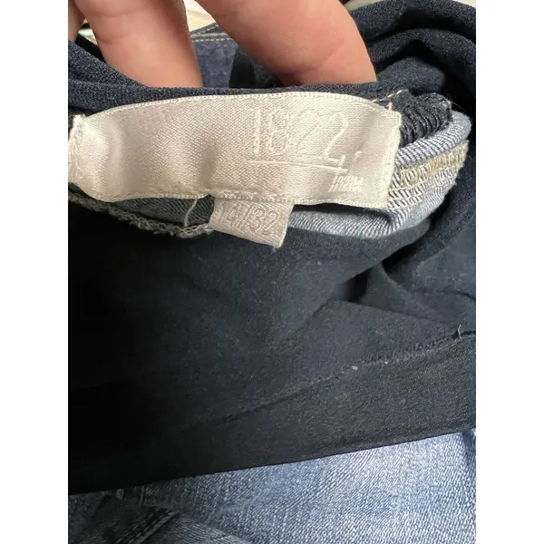 1822 Denim Maternity Pull‎ On Jeans Womens Size 14 32 Light Wash Denim CTDc - Image 6